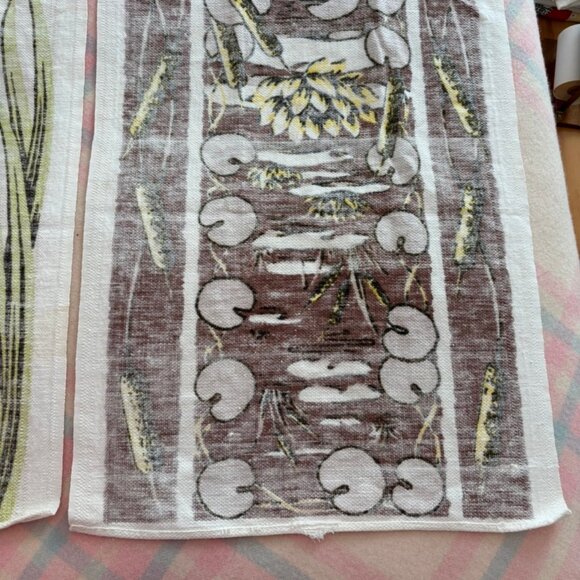 Lot of 2 Vintage Nature Themed Hand Towels - Picture 8 of 14